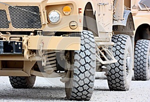 Tactical military vehicle photo