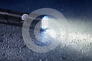 Tactical waterproof flashlight