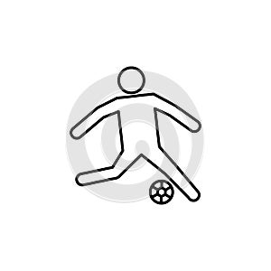 Tactics football icon illustration on white background