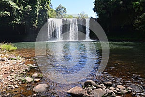 Tad Etu Waterfalls in Bolovens Plateau in Laos