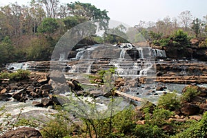 tad lo waterfalls at the bolaven plateau (laos) photo