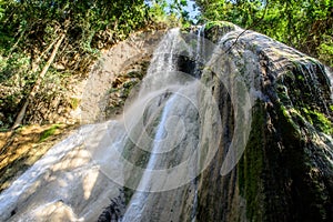 Tad Mok waterfall at Phayao province photo