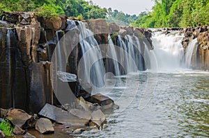 Tad Pha Souam Waterfall, Bajiang National Park, Paksa South Laos