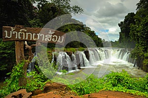 Tad Pha Souam waterfall, Laos.