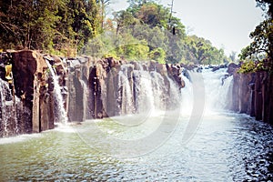 Tad Pha Souam the waterfall