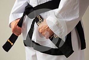 Taekwon-do black belt