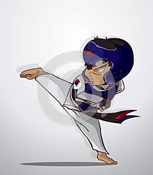 Taekwondo martial art