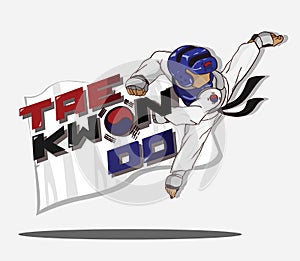 Taekwondo martial art