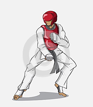 Taekwondo. Martial art