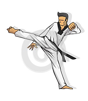 Taekwondo. Martial art