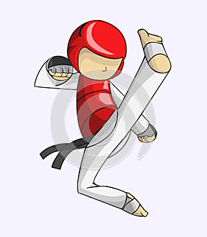 Taekwondo. Martial art