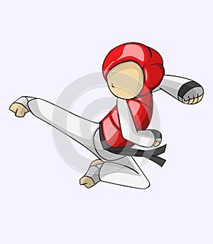 Taekwondo. Martial art