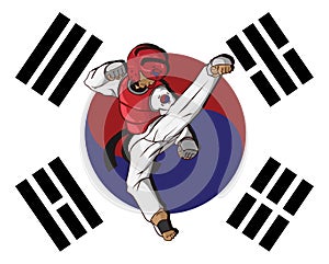 Taekwondo martial art photo