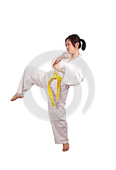 Taekwondo training