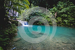 Taeno Waterfall in Talaga Pange Village, Ambon, Maluku photo