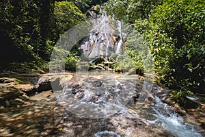 Taeno Waterfall in Talaga Pange Village, Ambon, Maluku photo