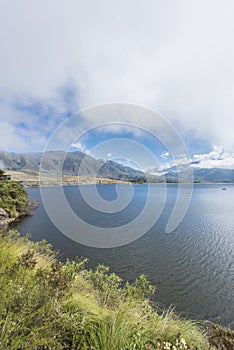 Tafi del Valle lake in Tucuman, Argentina.