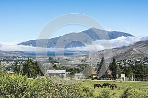 Tafi del Valle lake in Tucuman, Argentina photo