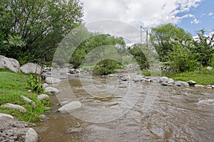 Tafi River in the province of Tucuman Argentina photo