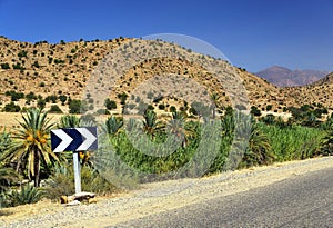 Tafraoute in the Anti-Atlas mountains