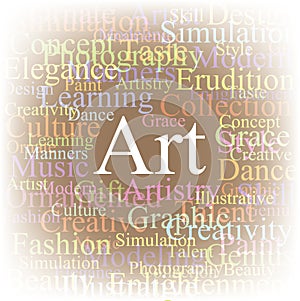 Tag cloud Art