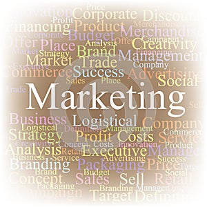 Tag cloud Marketing