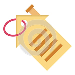 Tag Color vector icon fully editable