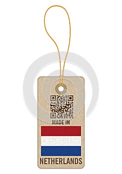 Tag made in Netherlands