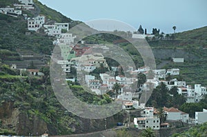 Taganana, town between mountains. Tenerife, Spain