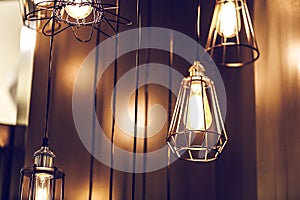 Tage luxury interior lighting lamp. photo