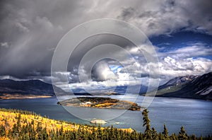 Tagish Lake, Bove Island, Yukon, British Columbia