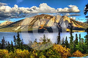 Tagish Lake, Lime Mountain, Yukon, British Columbia