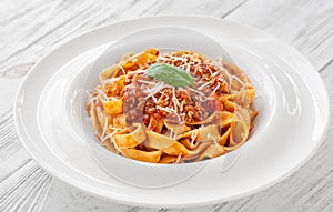 Tagliatelle al ragu