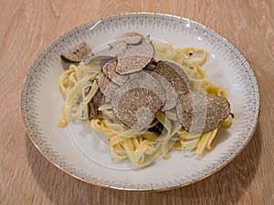 Tagliatelle al Tartufo Truffle Pasta photo