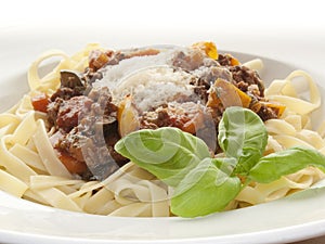 Tagliatelle bolognese