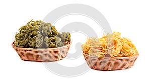 Tagliatelle paglia e fieno photo