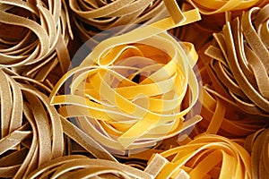 Tagliatelle pasta photo