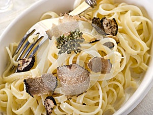 Tagliatelle with truffle