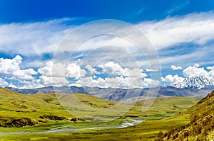 Tagong grassland and Mount Yala in Sichuan province - China