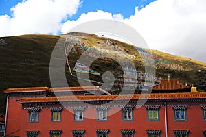 Tagong temple, a famous Sakya Tibetan Buddhism temple