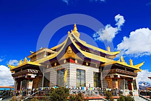 Tagong temple, a famous Sakya Tibetan Buddhism temple