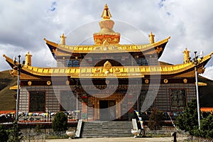 Tagong temple, a famous Sakya Tibetan Buddhism temple