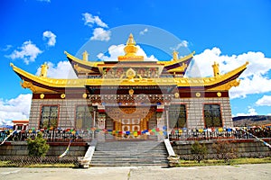 Tagong temple, a famous Sakya Tibetan Buddhism temple