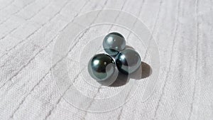 Tahitian cultured Black Pearls