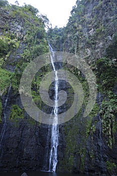 Tahitian Waterfall Les Trois Cascades