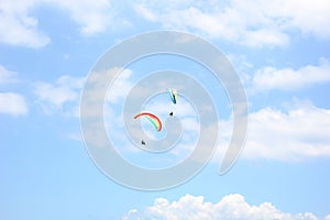 Envole parapente PolynÃ©sie FranÃ§aise photo