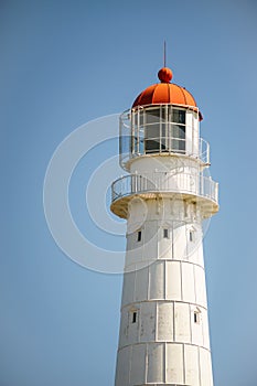 Tahkuna lighthouse against blue sky