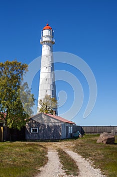 Tahkuna lighthouse on Hiiumaa island, Estonia