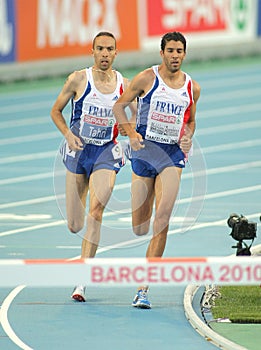 Tahri and Mekhissi-Benabbad of France