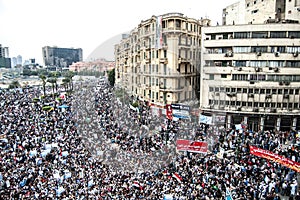 Tahrir Square during the Arab revolution